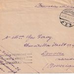 Niederlande - Harderwijk 25.7.17 Interniertenbrief n. USA US-Hinweisstpl. !