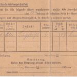 Bayern - 2 Pfg. Wappen Ortskarte/Frachtgutbenachrichtigung Marxgrün 1901