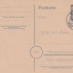 All.Bes. - Bruck ü. Hof (Saale) 1947 Poststelle I 12 Pfg. Ganzsachenkarte