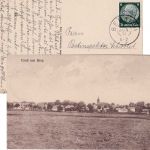 DR - Berg (Ofr) 1934 bayer. K2 entspr. Ansichtskarte n. Forchheim