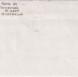 Australien - 3x43 C. Skatebording Luftpostbrief Toowoomba - Bad Steben 1991