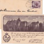 Österreich - 3 H. Kriegswitwen Danksagungskarte Gmunden - Walsrode 1915