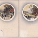 Österreich - Innsbruck 1908 2 Künstlerkarten n. Telfs - Anschrift !