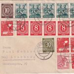 All.Bes./Währungsreform - Arbeiter/Ziffer Brief Chemnitz - Lüneburg 27.7.48