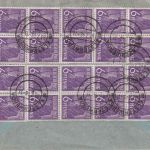 All.Bes./Währungsreform - 20x6+10x12 Pfg. Arbeiter Brief Elsterwerda 9.7.48