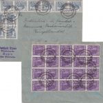 All.Bes./Währungsreform - 20x6+10x12 Pfg. Arbeiter Brief Elsterwerda 9.7.48