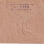 All.Bes./Währungsreform - 2 M. Taube Oberrand u.a. Brief Erfurt 31.7.48