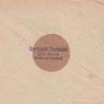 All.Bes. - 2 M. Taube Bogenecke Einschreibebrief Gera - Starnberg 1947