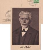 All.Bes. - Berlin 1946 SST SPD-Parteitag Sonderkarte August Bebel