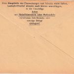 All.Bes. - Lindau 4.12.47 Gebühr bezahlt Rpf. roter Ra2 Postscheckbrief