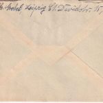 DDR - 2x12 Pfg. Radfernfahrt Brief Leipzig - München 30.5.52