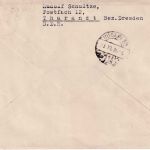 DDR - 24 Pfg. Leipziger Zoo 4er-Block Einschreibebrief n. UNGARN 1953