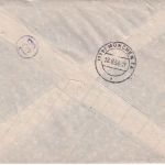 DDR - 84+2x10 Pfg. 5-Jahresplan Eilbrief Dresden - München 1954