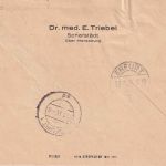 DDR - 80+24 Pfg. 5-Jahresplan Eilbrief Schafstädt ü. Merseburg - Erfurt 1954