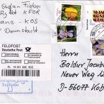 BRD - Toplicane 2008 KFOR Kosovo Feldpost-Einschreibebrief n. Koblenz