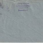 BRD - 2x10 Pfg. Kriegsgefangene Brief i.d. DDR Walsrode 22.11.53 Postkrieg !