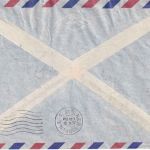 BRD - Lufthansa Erstflug Hamburg/New York Luftpostbrief 8.6.1955