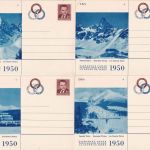 Tschechoslowakei - 51. Ski-Wettbewerb Tatrapokal 16 Bildganzsachen ungebraucht