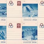 Tschechoslowakei - 51. Ski-Wettbewerb Tatrapokal 16 Bildganzsachen ungebraucht