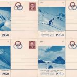 Tschechoslowakei - 51. Ski-Wettbewerb Tatrapokal 16 Bildganzsachen ungebraucht