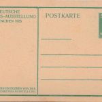 DR - 5 Pfg. Adler Verkehrsausstellung München 1925 Privatganzsache ungebraucht