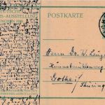 DR - 5 Pfg. Adler Verkehrsausstellung München 1925 Privatganzsache n. Gotha