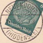 DR - Neuendorf (Hiddensee) 16.8.35 Tagesstempel Ganzsachenkarte n. Chemnitz