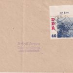 DDR - 40 Pfg. Kosmonaut Titow Oberrand Brief Gera - Oberschöbling 1962