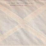 DDR - Lufthansa Erstflug FFM/Lissabon Zuleitungspost Berlin NW7 27.9.55