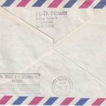 DDR - Interflug Erstflug Berlin - Malta 1989 Luftpostbrief