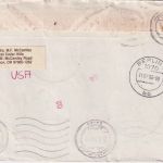 DDR - Interflug Erstflug Berlin - Cairo 1990 Luftpostbrief - Irrläufer