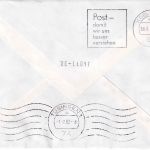 BRD - 10 Pfg. ATM 3x3er-Streifen u.a. Eil-R-Brief SST Ransbach-Baumbach 30.6.82