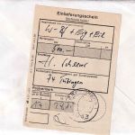 BRD - ATM/versch. Wertstufen im 5er-Streifen u.a. Eil-Wert-Eigenh.-Brief 1982