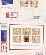 BRD - Bundespräsidenten Marken ex Block/Mehrfachfrankaturen/FDC 1982 RRR!