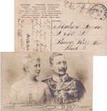 DR - Niederaussem 1906 K1 Soldatenkarte an Matrosen SMS Kaiser Wilhelm II.