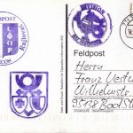 BRD - Feldpost 731 SFOR Feldlager Rajlovac Karte n. Bad Steben 2002