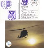 BRD - Feldpost 731 SFOR Feldlager Rajlovac Karte n. Bad Steben 2002