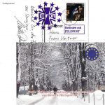 BRD - Feldpost 6410 EUFOR BIH Weihnachtskarte n. Bad Steben 2005