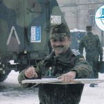 BRD - Feldpost 731 SanEinsVbd Rajlovac Karte n. Bad Steben 2002