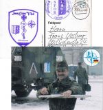 BRD - Feldpost 731 SanEinsVbd Rajlovac Karte n. Bad Steben 2002