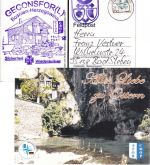 BRD - Feldpost 731 GECONSFOR (L) BiH Osterkarte n. Bad Steben 2002