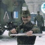 BRD - Feldpost 731 GECONSFOR (L) BiH Karte n. Bad Steben 2002