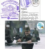 BRD - Feldpost 731 GECONSFOR (L) BiH Karte n. Bad Steben 2002