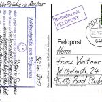 BRD - Feldpost 6412 Sarajevo/Mostar Karte n. Bad Steben 2002