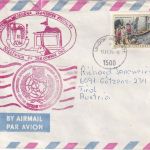 Österreich - UNDOF AUSBAT poln. Kontingent Luftpostbrief 1976 n. Götzens