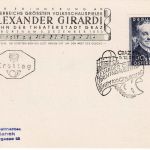 Österreich - Alexander Girardi 150. Geb. Sonderkarte/FDC m. ESST Graz 1950