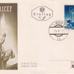 Österreich - 1 S. UNICEF Sonderkarte/FDC Wien 14.5.49