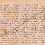 DR - 6 Pfg. AH Ganzsachernkarte n. HOLLAND Würzburg 20.7.43 Zensur + Transorma