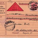DR-Infla - 2 Mio./5.000 M. u.a. Orts-Nachnahmekarte Berlin NW7 - 23.10.23