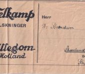 DR-Infla - 30 Pfg. Ziffer Drucksachenstreifband n. DÄNEMARK Berlin SW68 24.10.21